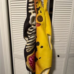 Spirit Yellow and Black Peely Costume